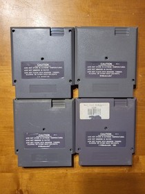 LOT Nintendo NES To The Earth Top Gun Star Voyager Tiger CARTRIDGES UNTESTED