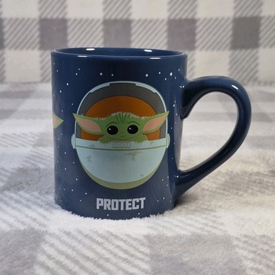 Coffee Mug Disney Star Wars The Mandalorian Child Grogu Snack Attack Protect