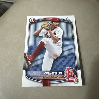 2025 Bowman #BP-141 Chen-Wei Lin Prospects St. Louis Cardinals 1st  RC