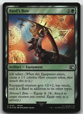 Bard's Bow foil C FINAL FANTASY 174 NM