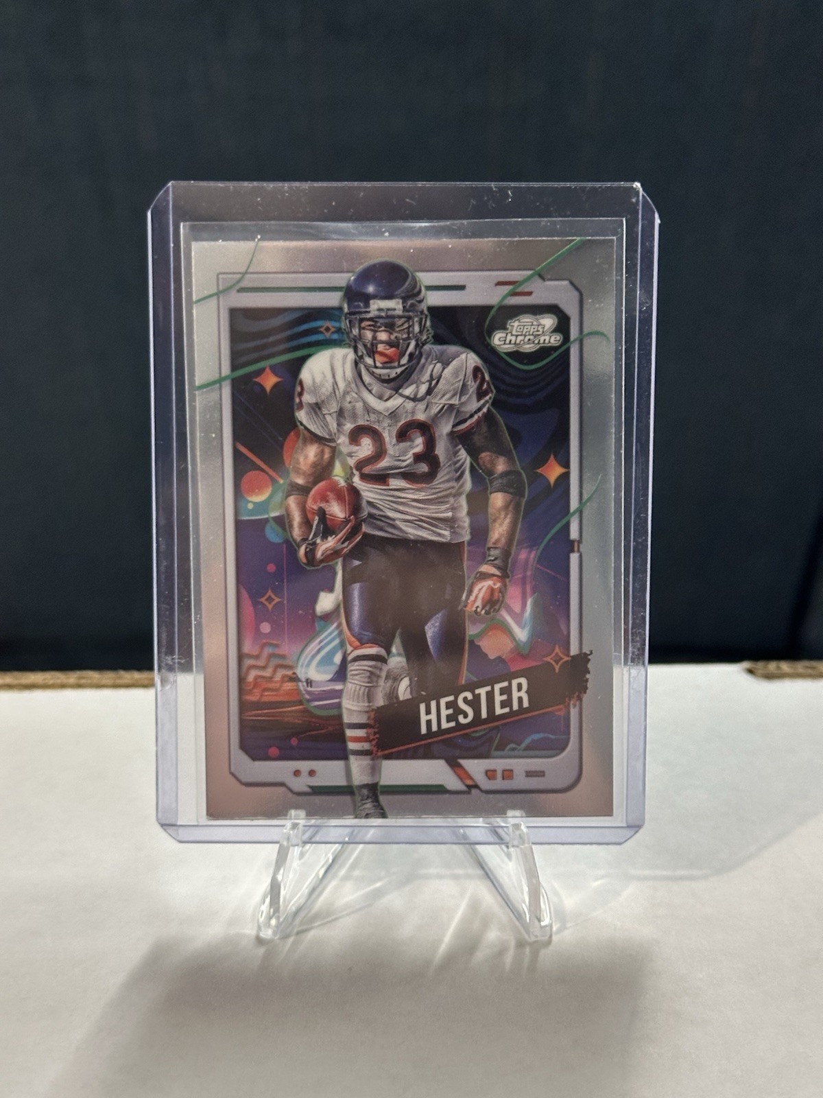 Devin Hester 2024 Topps Chrome Cosmic #14
