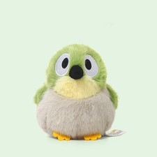 11CM Bird Series Swinhoe's White-eye Plush Toy Soft Stuffed Animal