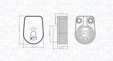 &Ouml;lk&uuml;hler Motor&ouml;l MAGNETI MARELLI 350300002800 Aluminium f&uuml;r MERCEDES CITAN W415