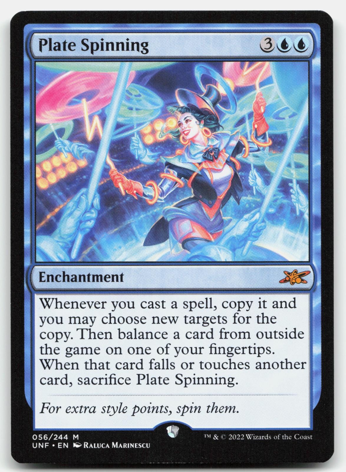 Plate Spinning UNF 56 Mythic Near Mint