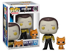 Funko Pop! Star Trek The Next Generation Data with Spot #1755
