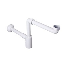 OMP TEA 1 1/4 x Ø 32 mm Raumspar Flaschensiphon Geruchsverschluss für Waschtisch