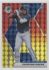 2021 Mosaic Rookie Choice Fusion Red & Yellow Prizm 19/64 Cristian Pache uk2