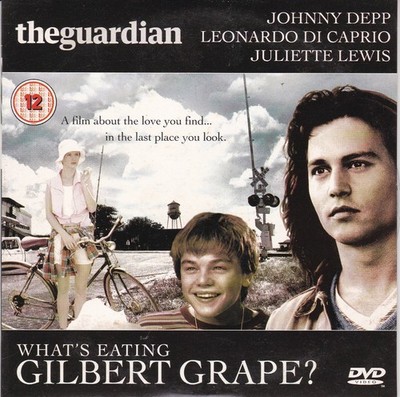 WHAT'S EATING GILBERT GRAPE? ( THE GUARDIAN Newspaper DVD )