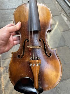 Antique Violin 4/4 Violin Joannes Baptista Zanoli & Bow & Case 1791