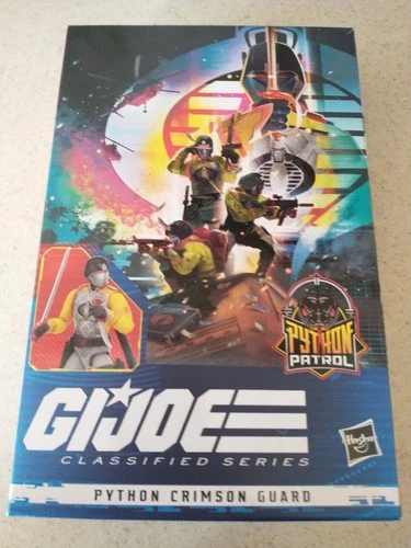 HASBRO G.I.JOE CLASSIFIED SERIES PYTHON CRIMSON GUARD ACTION FIGURE