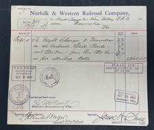 Confederate Colonel Francis K. Huger Signed Post-War Railroad Document