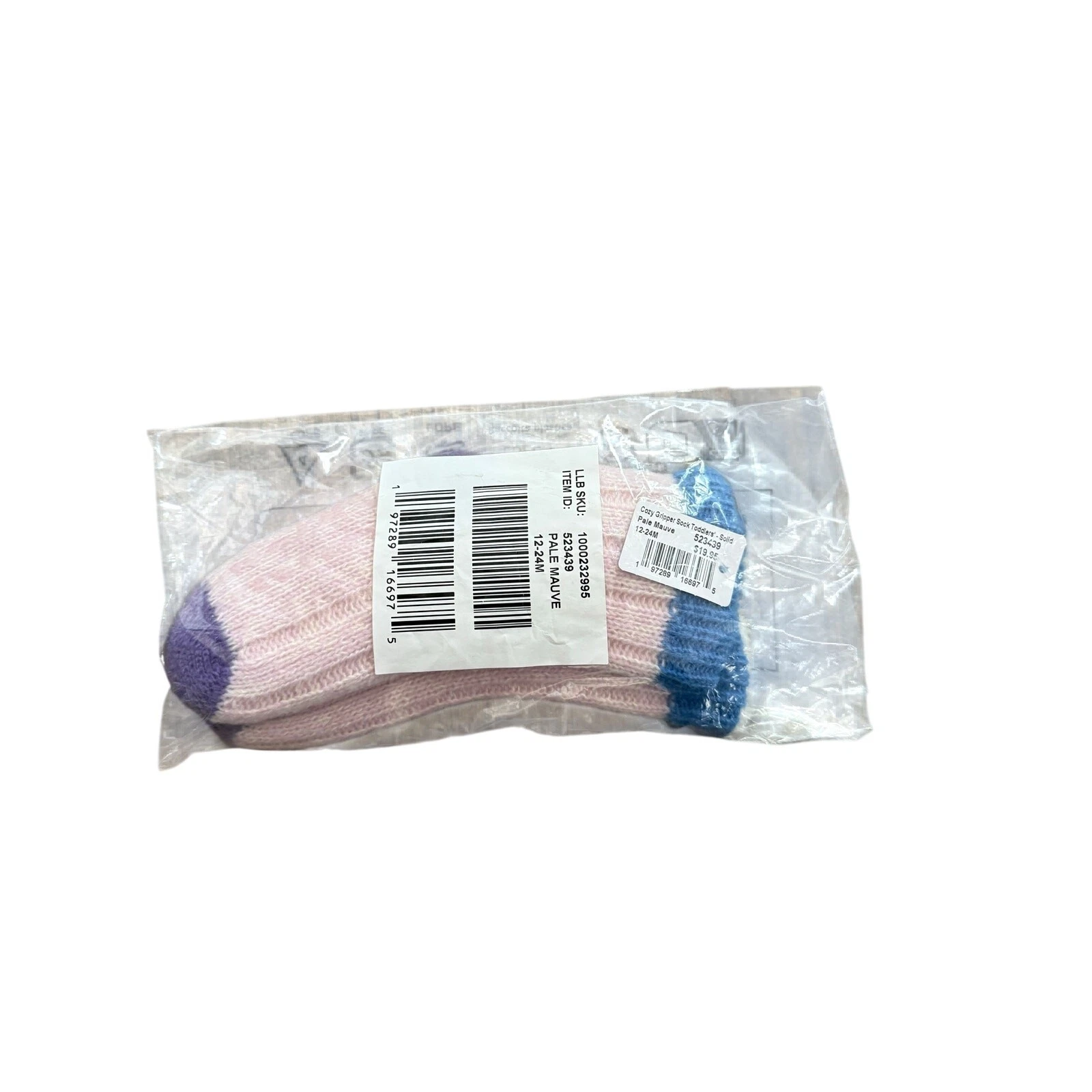 NWT L.L. Bean Toddler Socks - Pink & Mauve - 12-24m
Opens in a new window or tab