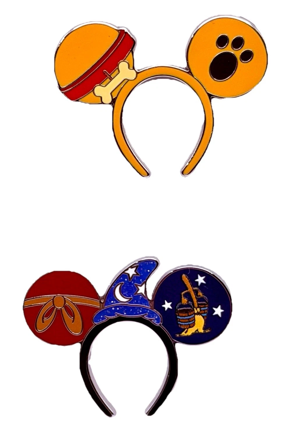Disneyland Tokyo Headband Mystery Chasers 2 Pin Set 2026 Sorcerer Mickey & Pluto