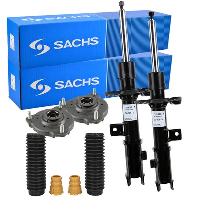 2x SACHS Stoßdämpfer + Domlager Vorne für HYUNDAI TUCSON TL KIA SPORTAGE IV