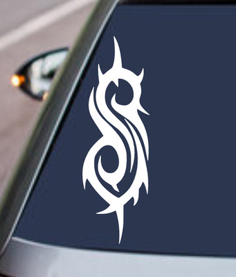 SLIPKNOT Vinyl Decal Sticker Car Rear Window Bumper METAL ROCK MAGGOTS BAND LOGO