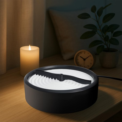 #ad Automatic Zen Sand Garden for Desk Mini Zen Garden Decor for Office Desk wit... $78.80