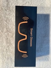 TR90 Bluetooth smart glasses w/AI personal assistant/8MP camera/1080P video.