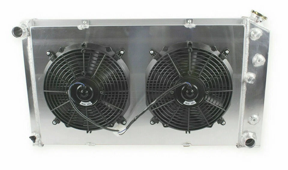 Ventilador de radiador de 4 filas para 1968 1969 1970 1971 1972 Chevelle GTO Lemans Buick Skylark Foto 4 de 4