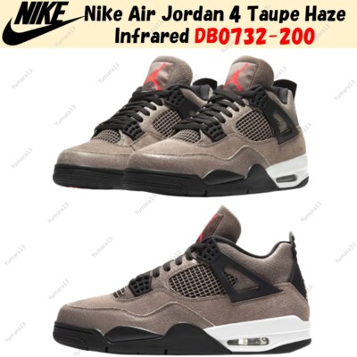 Nike Air Jordan 4 Taupe Haze Infrared DB0732-200 Men's Size