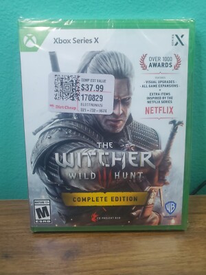 SEALED The Witcher 3: Wild Hunt Complete Edition (Microsoft Xbox Series X)