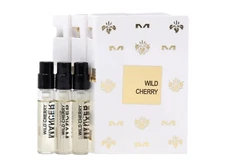 MANCERA WILD CHERRY EDP 2.0ml .06fl oz x 3 COLOGNE PERFUME SPRAY SAMPLES