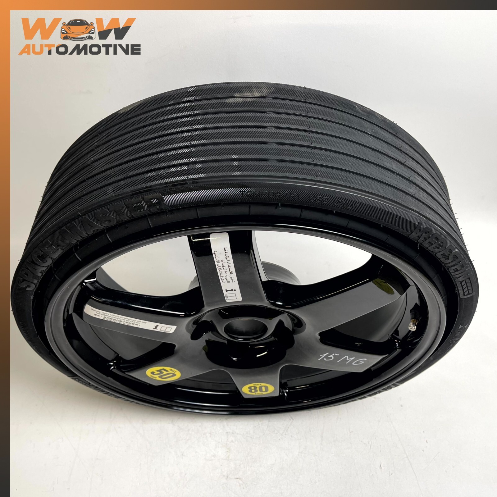 14-17 MASERATI GHIBLI SPARE TIRE SPARE TIRE WHEEL 6.0x18H2 175/55-18 95P OEM