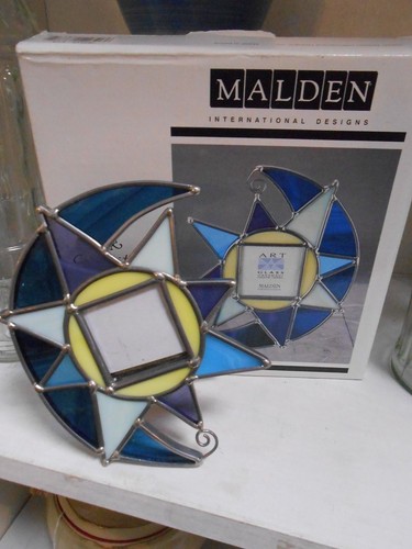 Malden Art Glas Himmlischer Bilderrahmen - Blau - 5" mal 4" in OVP - Bild 2 von 4