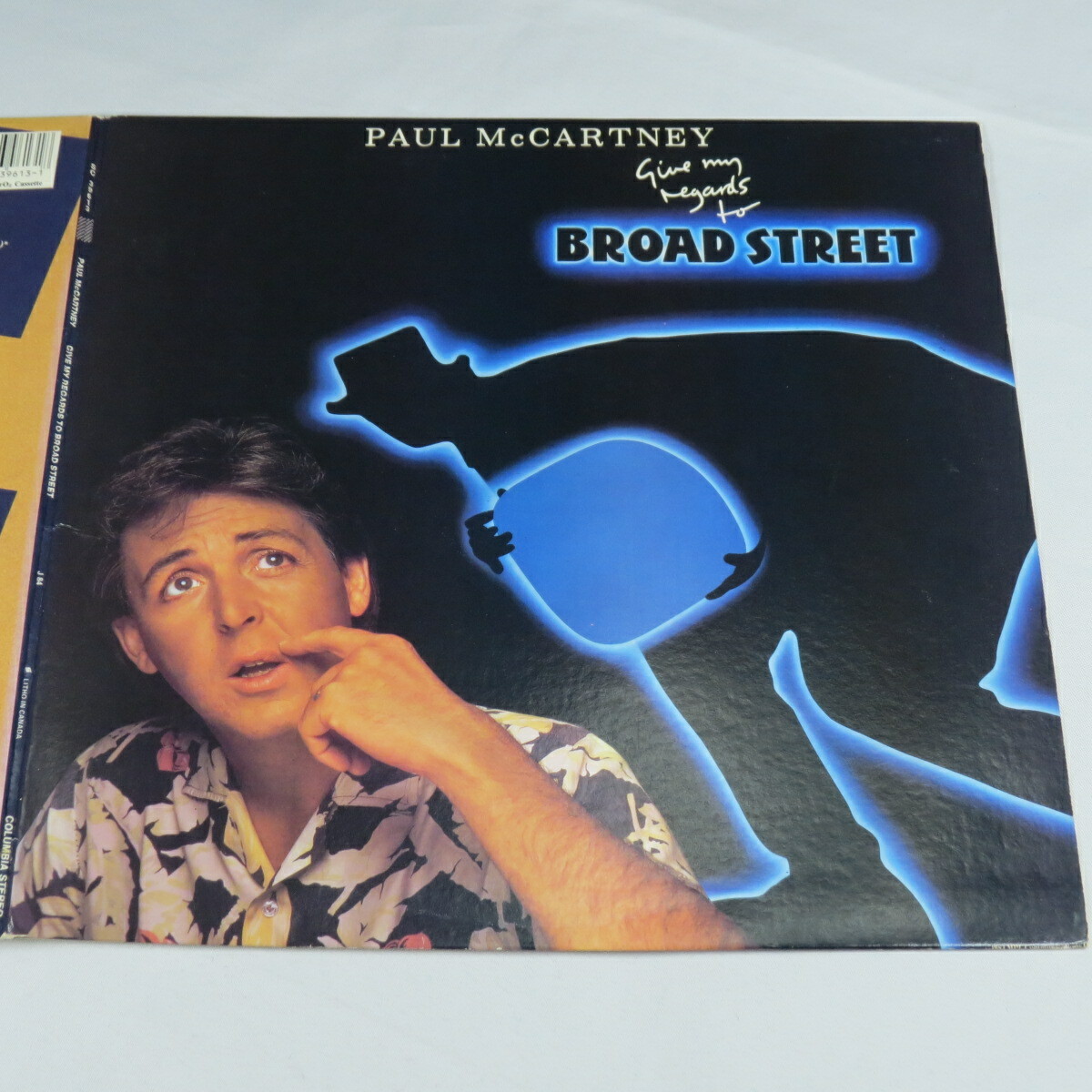Paul McCartney Give my Regards to Broad Street LP 1984 Record