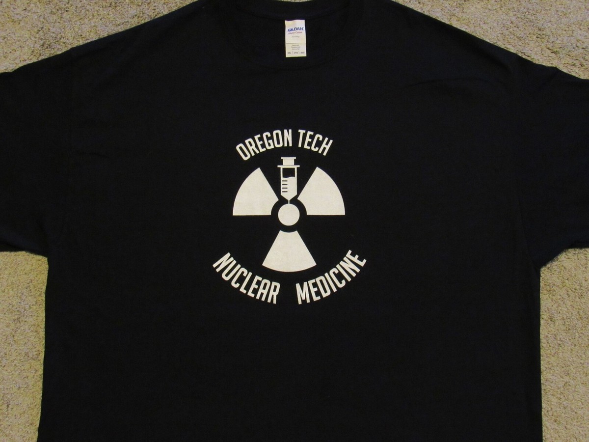 OREGON TECH Nuclear Medicine T-SHIRT Mens 2XL Technology School 
