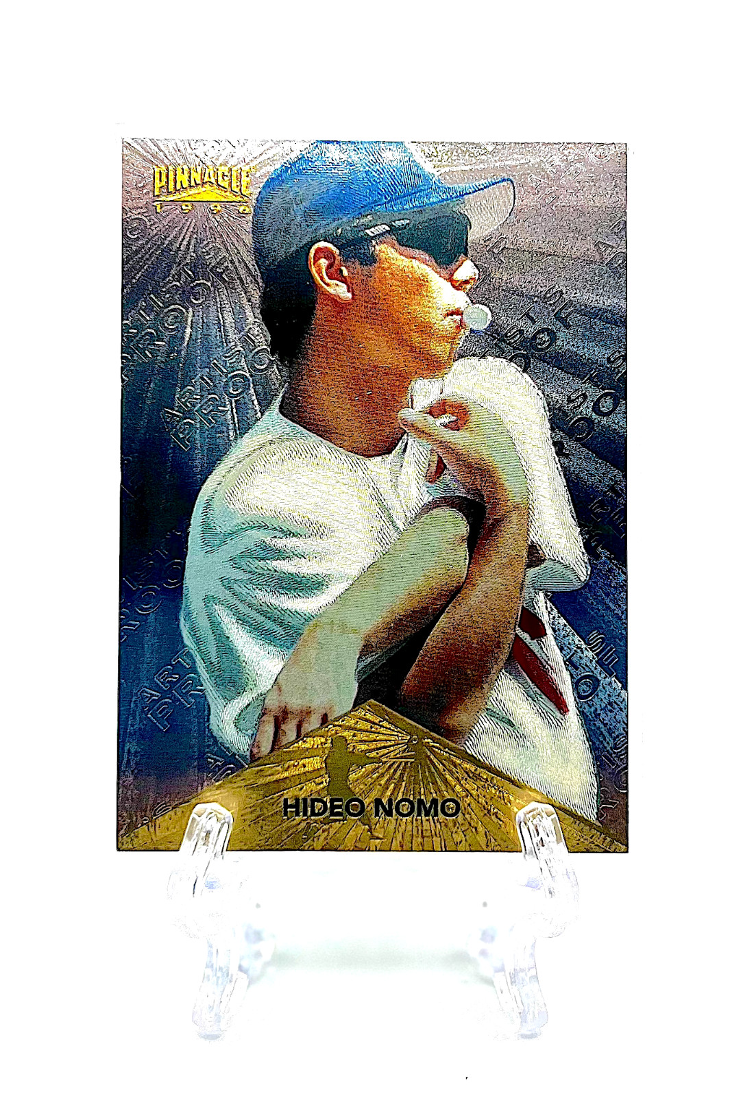 HIDEO NOMO 1996 Pinnacle #54 STARBURST ARTIST'S PROOF PARALL