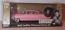Greenlight 1/43 Scale 86436 - Elvis 1955 Cadillac Fleetwood S60 - Pink/White New