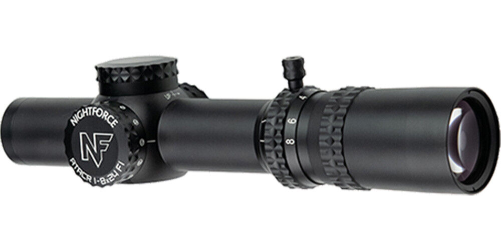 Nightforce Scope ATACR 1-8x24 F1 34mm ZeroHold .1 MRAD FC Nightforce Scope ATACR 1-8x24 F1 34mm ZeroHold .1 MRAD FC