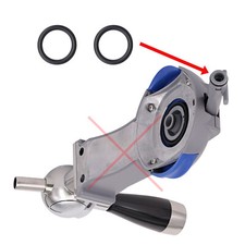 2 Piece Philips O-Ring Gasket for Perfect Draft Beer HD 3600 3620