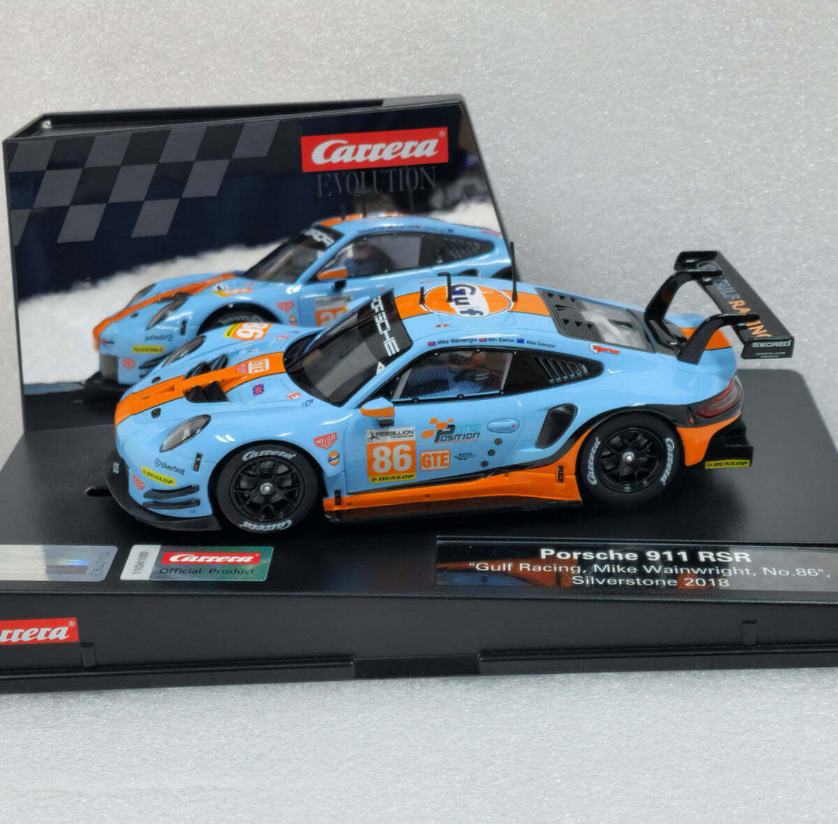 S Carrera 27780 Porsche 911 RSR Gulf Racing Silverstone 2018 1