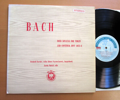 SCM 47 Bach Four Sonatas For Violin & Continuo Reinhold Barchet NEAR MINT Stereo