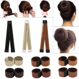 Women S Hair Bun Maker Easy Magic Donut Styling Band Twist Updo