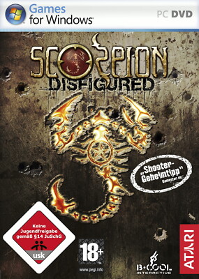 Scorpion Disfigured Uncut USK18 Top Ego Shooter PC Spiel NEU