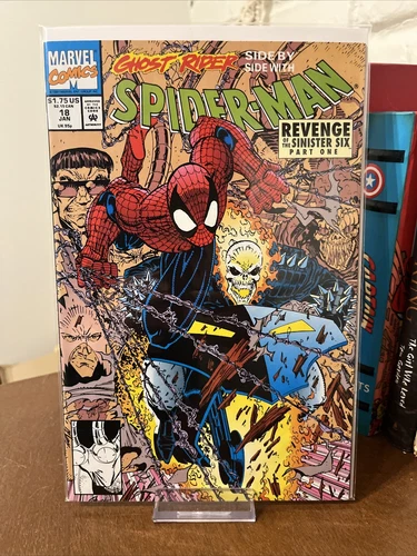 Spider-Man #18 (Marvel Comics, 1991) Direct Edition 1st Print Todd McFarlane Art