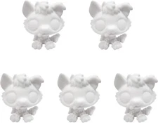 Lpsloverqa LPS Husky Base,LPS White Husky Dog can Draw Pattern Paint by Yourself