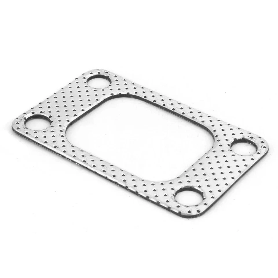 10PCS Universal Aluminum Turbo Gasket T3 Flange for T3 T3/T4 T35 T38 GT35 GT35R Foto 3 de 4