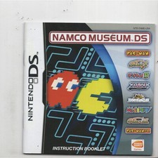 Namco Museum DS Nintendo DS MANUAL ONLY Authentic Original