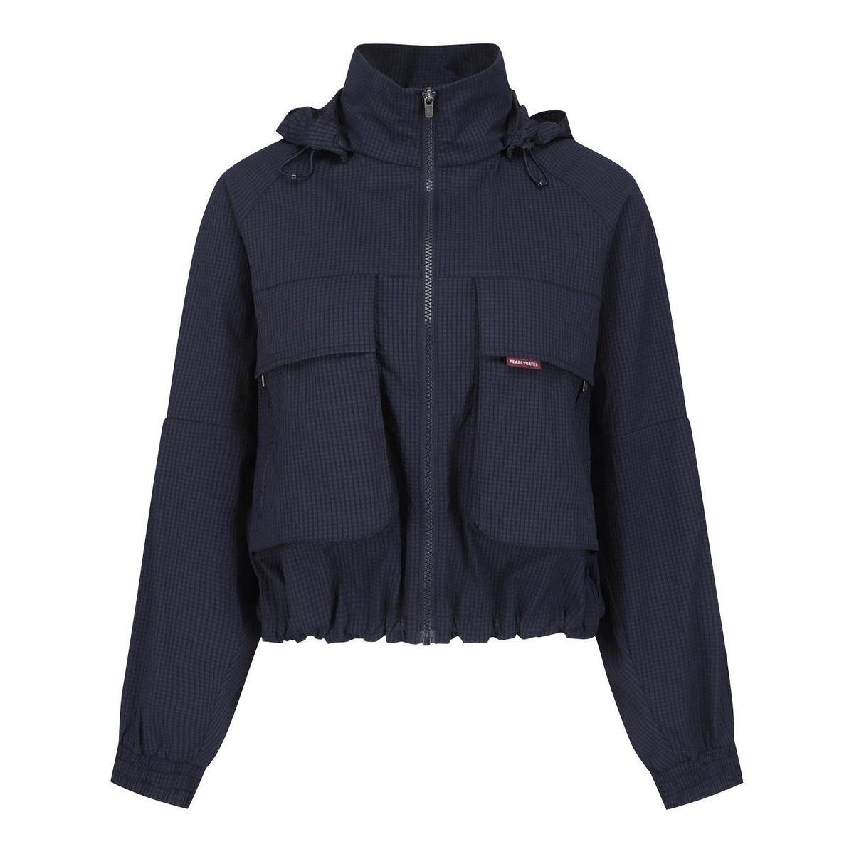 Genuine PEARLY GATES GOLF Womens Seersucker Multi-Pocket