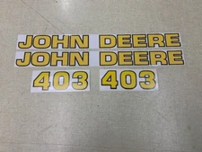 Aftermarket John Deere 403 Bush Hog Rotary Replacement decals