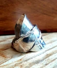 STERLING 925 SILVER SPOON RING . VINTAGE SOLID SILVER RING. ☆Perfect  Xmas Gift☆