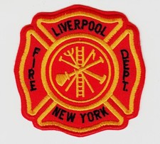 Feuerwehr ÄA / Ärmelaufnäher USA Fire Departement Liverpool New York