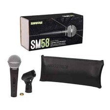 Shure Sm58-lc Cardioid Dynamic Vocal Microphone With Pneumatic Shock Mount