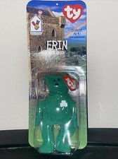 Original TY Erin The Bear Beanie Baby 1997 (Retired)