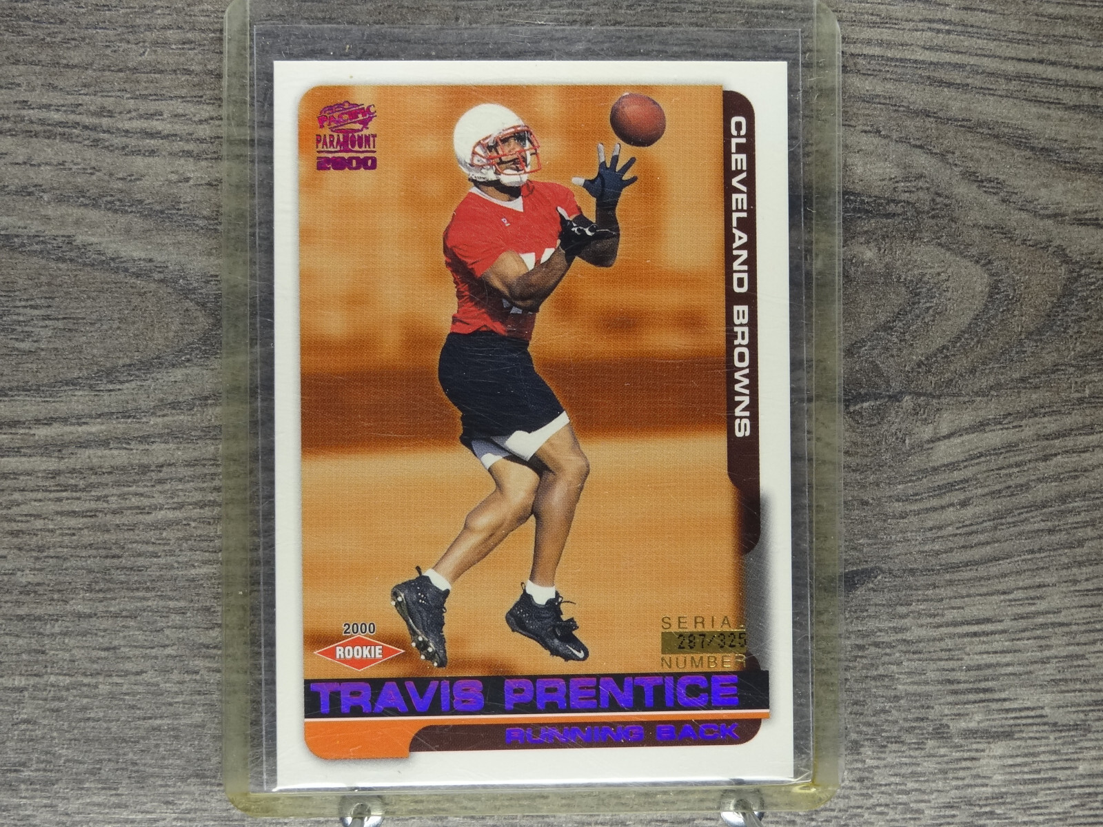 2000 Paramount Draft Picks 325 #60 Travis Prentice /325