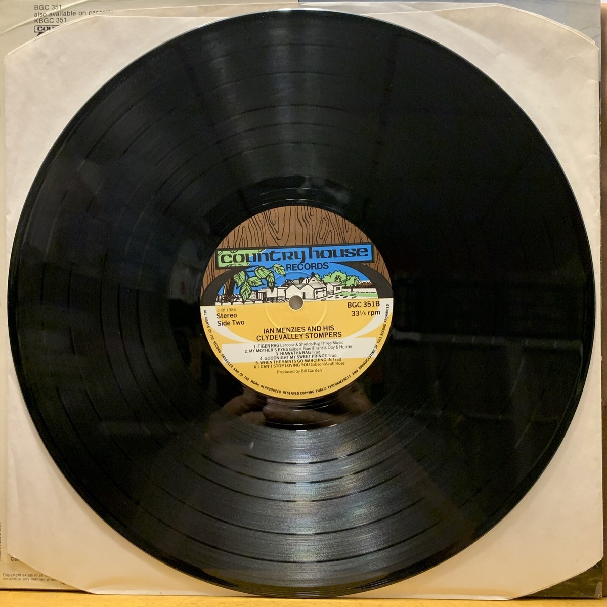 Ian Menzies And His Clyde Valley Stompers - Fidgety Feet Vinyl LP
