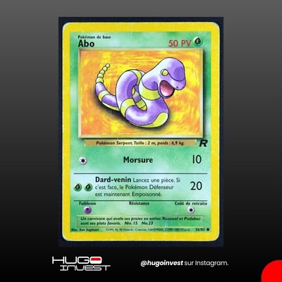 Carte Pokémon - Abo 56/82 Team Rocket - Française FR